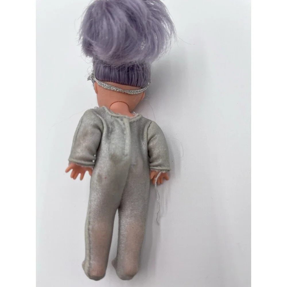 1994 Vintage Mattel Space Silver Alien Halloween Costume Kelly Barbie Doll